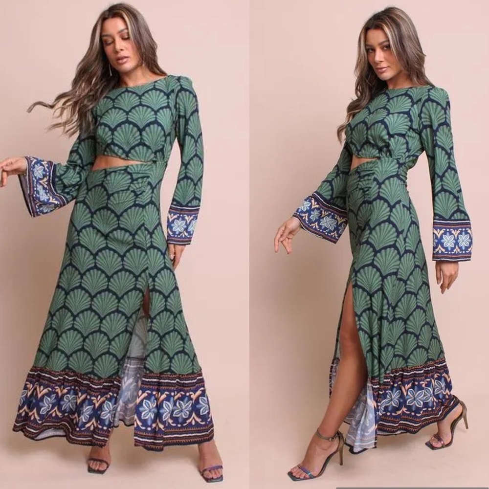 FARM Rio Shell Maxi Dress - Picture 3 of 10